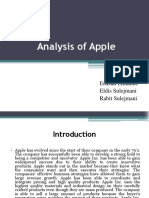 Analysis of Apple 