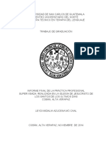 Informe de Pasant Terapia de Lenguaje