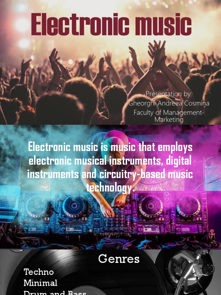Electronic Music Proiect PDF Dance Music Musical Subgenres