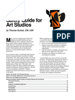 Safety Guide For Art Studios: by Thomas Ouimet, CIH, CSP