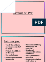 Patterns of PNF