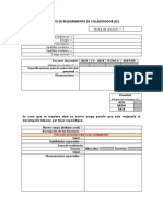 Formato de Requerimiento de Personal - Version para Imprimir