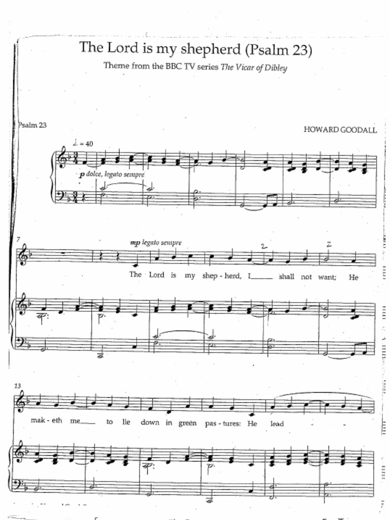 Howard Goodall The Lord is My Shepherd_ Theme From the BBC TV Series