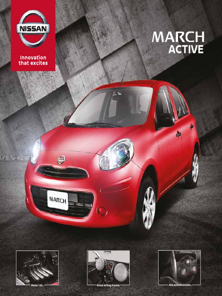 Ficha Tecnica Nissan March PDF Engranaje