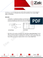 3.3 Hardware: 3.3.1 Logic Gates and Circuit Design