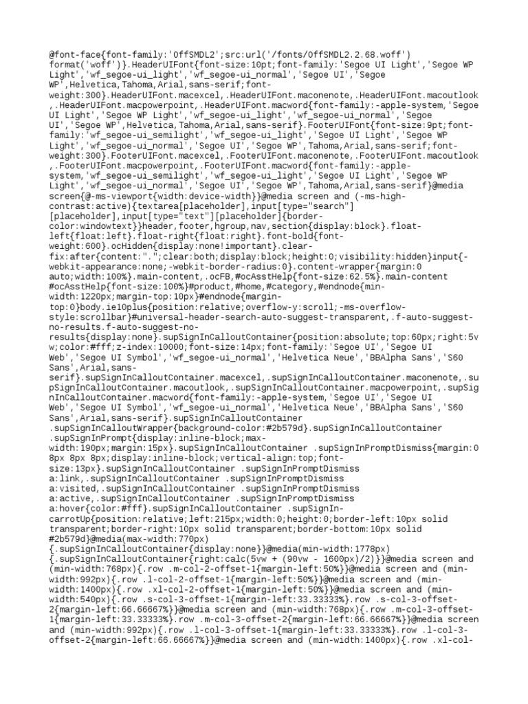 Css | PDF | Arial | Sans Serif