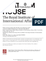 Royal Institute of International Affairs, Oxford University Press International Affairs (Royal Institute of International Affairs 1944-)