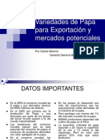 19 Variedades de Papa Para Exportacion y Mercados Portenciales Carlos Moreno (1)