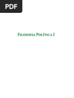 Filosofia Politica I