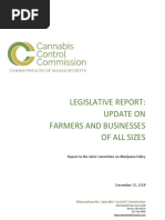 Legislative Report - Updated Farmers and Businesses of All Sizes