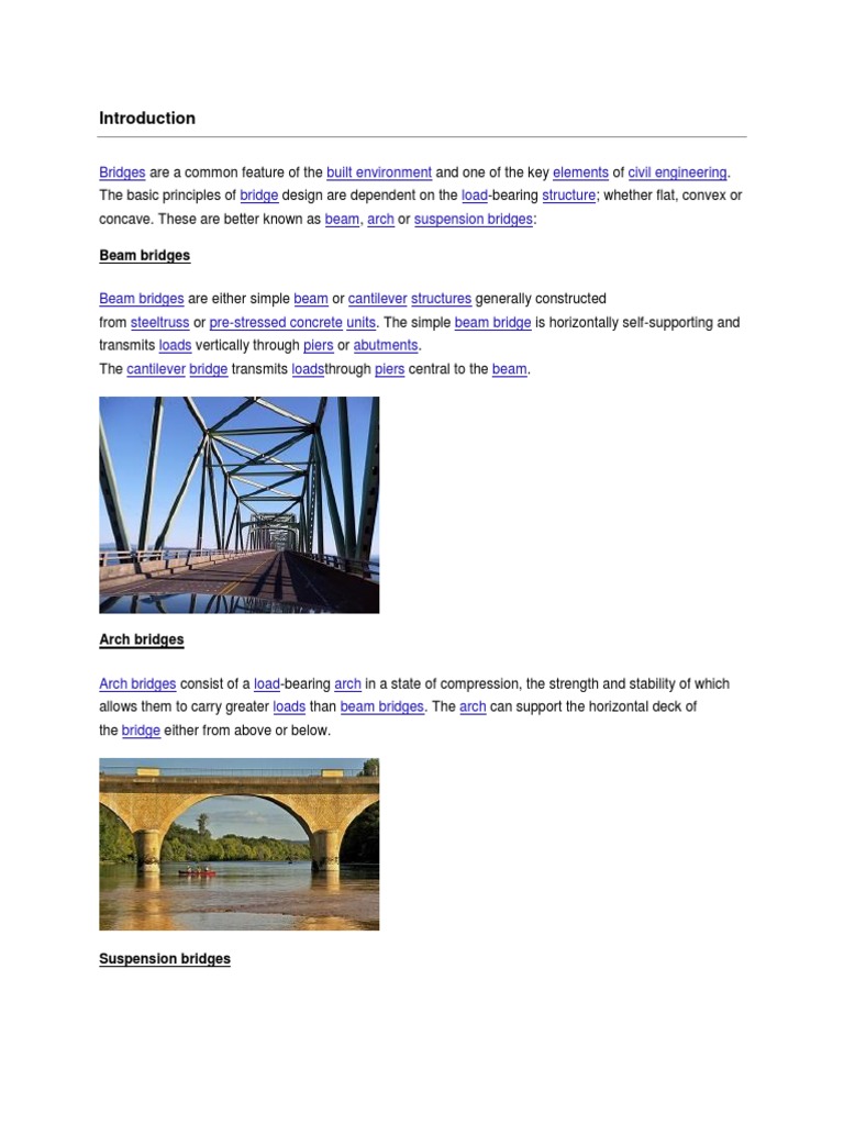 Bridge | PDF | Bridge | Structural Engineering
