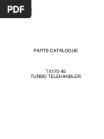 CASE TX175-45 Turbo Telehandler Parts Catalogue Manual PDF