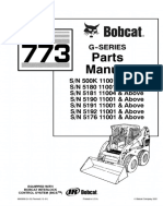 Bobcat 773 G Series Skid Steer Loader Parts Catalogue Manual (SN 5180 11001 & Above ).pdf