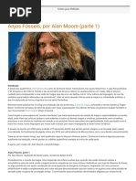 Textos Para Reflexão_ Anjos Fósseis, Por Alan Moore (Parte 1)