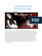 Kalo Seorang Member Baru Salah Menebak Kartu Judi Poker Online