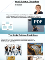 5 The Social Science Disciplines Online