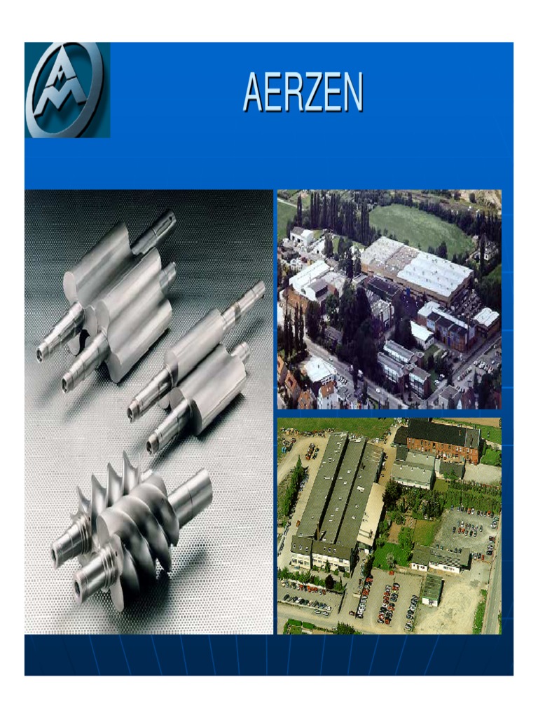 Manual de Servicio AERZEN PDF Olas Ingeniería mecánica