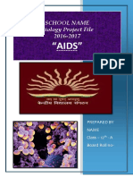 "AIDS": School Name Biology Project File 2016-2017