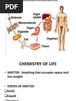 Chemistry of Life for Lecture