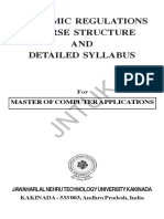 Jntuk: Academic Regulations Course Structure AND Detailed Syllabus