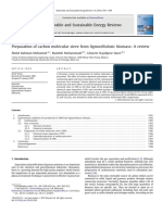 Preparation of Carbon Molecular Sieve From Lignocellulosic Biomass - A Review