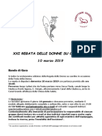 XXI Regata Delle Donne Bando Di Gara