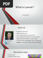 What Is Laravel 23 August 2017