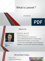 What Is Laravel 23 August 2017