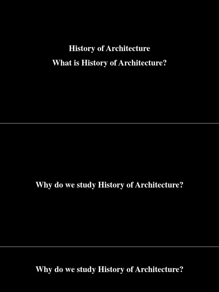 Overview of Architectural History | PDF | Gothic Architecture | Baroque