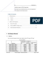 Analysis Report CE-Congestion