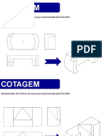 Interpretação de formas e cotagem técnica