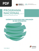 Valores de Referência em Espirometria | PDF | Doença de obstrução ...