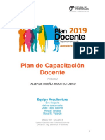 Plan de Capacitacion Docente ARQUITECTURA (Mejor)