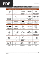 Tabla de Componentes Electrónicos | PDF | Cobre | Corriente eléctrica