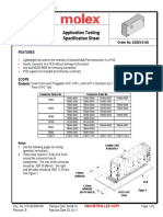 Application Tooling Specification Sheet: 2-By-1 Stacked Multi-Port Insertion Tool Order No. 62203-0140 Features