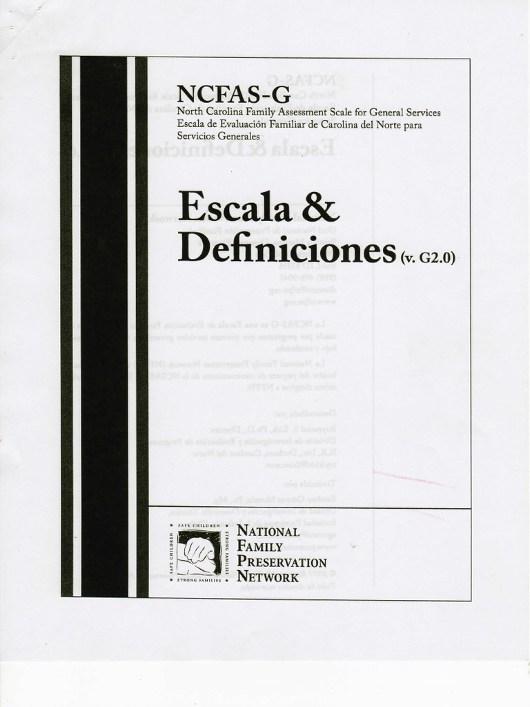 NCFAS G Manual