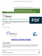 Installing and Configuring The ABCIP DA Server - InSource KnowledgeCenter PDF