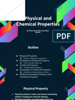 Chemical Physical Properties Presentation