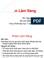 Khám Lâm Sàng Ngoài Mặt