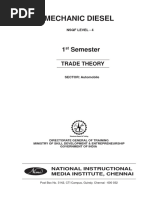 Mechanic Diesel 1st Sem