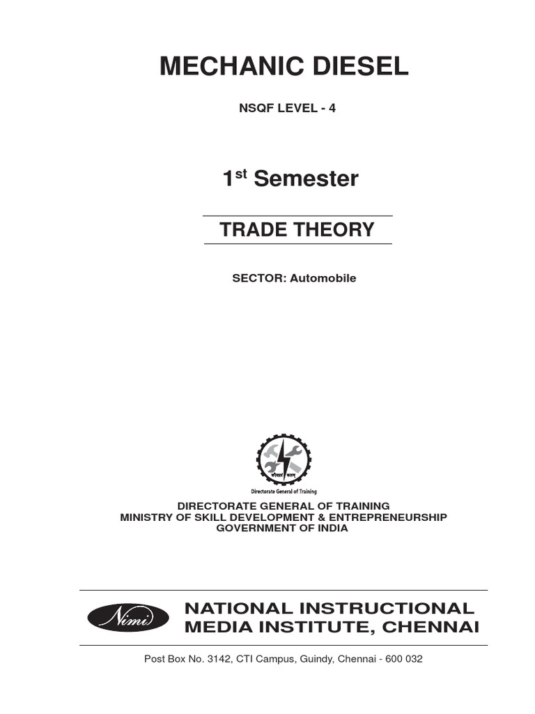 DIESEL MECHANIC BASIC KNOWLEDGE PDF visual data 4
