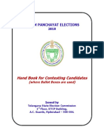 Hand Book For Contesting Candidates - GPs 223