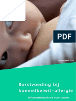 Informatiebrochure voor ouders- Borstvoeding bij koemelkeiwit-allergie (2018)