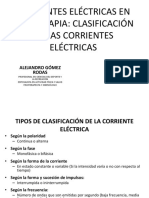 Corrientes Electricas en Fisioterapia