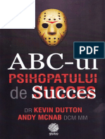 ABC-ul Psihopatului de Succes - Kevin Dutton PDF
