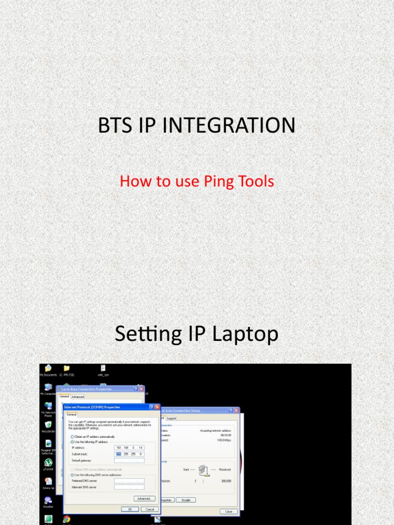 BTS IP Configuration and Management Guide | PDF | Ip Address | Computer ...