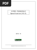 V-FAS02NLC V30 Specification