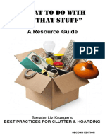 "What To Do With All That Stuff": Best Practices For Clutter and Hoarding