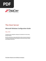 Host Configuration Guide Windows