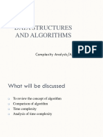 Lecture 01 ComplexityAnalysis